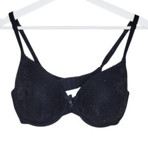 PICK 3 FOR $20 Body By Victoria's Secret Bra Lined Perfect Coverage Black 34DD